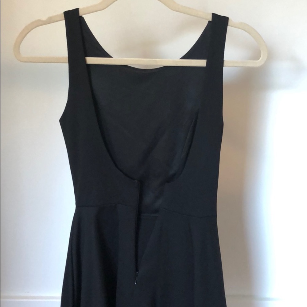 NWOT Low Back Fit and Flare Dress with Pockets - Picture 8 of 8